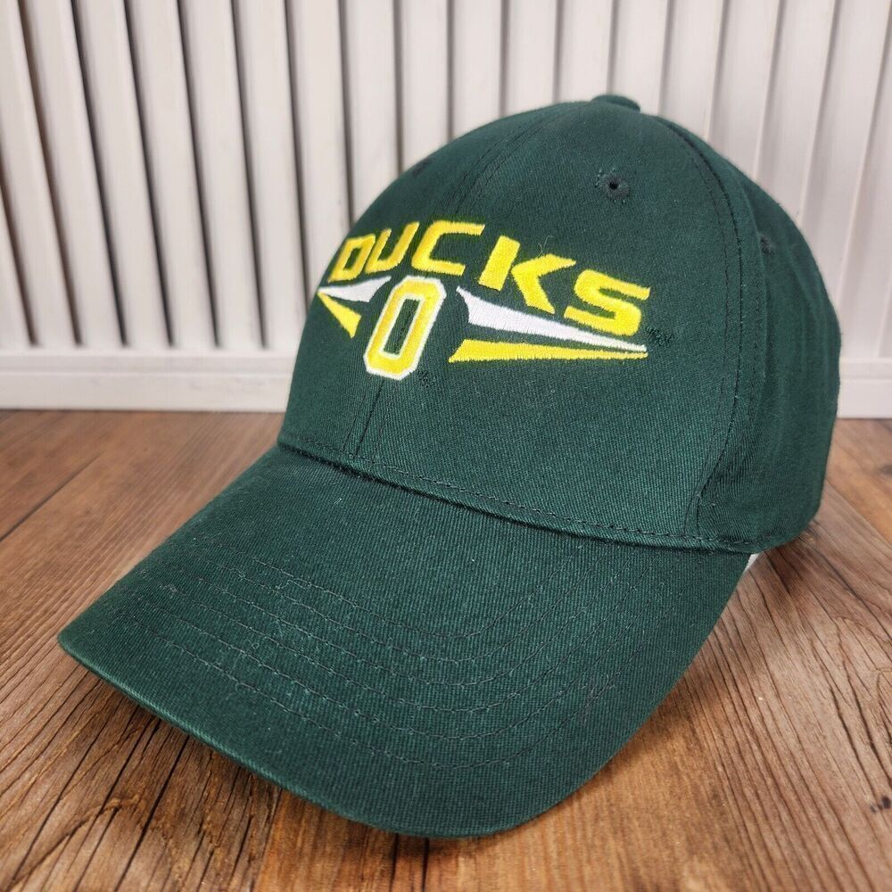 Oregon Ducks Hat Cap Strap Back Green College Sports Dad Captivating Headwear